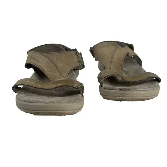 Merrell Brindle Performance Sandals Womens Size 9 Tan Adjustable Summer - Picture 3 of 10